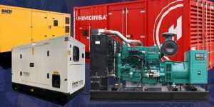 genset open silent