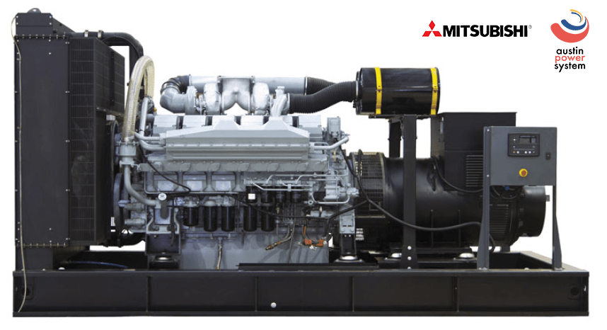 GENSET OPEN MITSUBISHI AUSTIN POWER