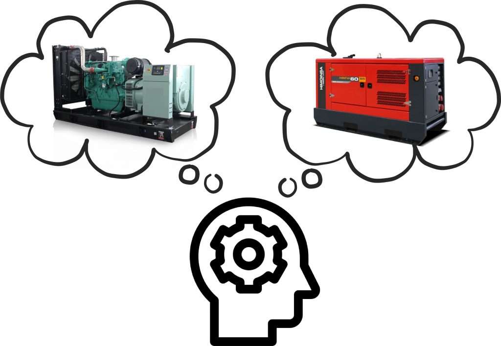 genset silent atau genset open