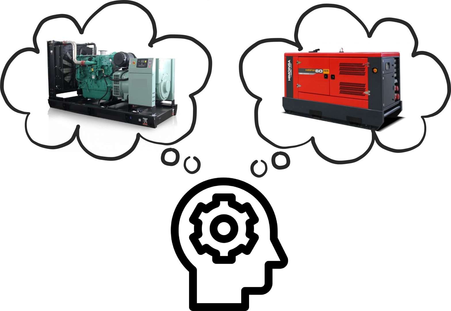 genset silent atau genset open