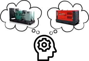 genset silent atau genset open