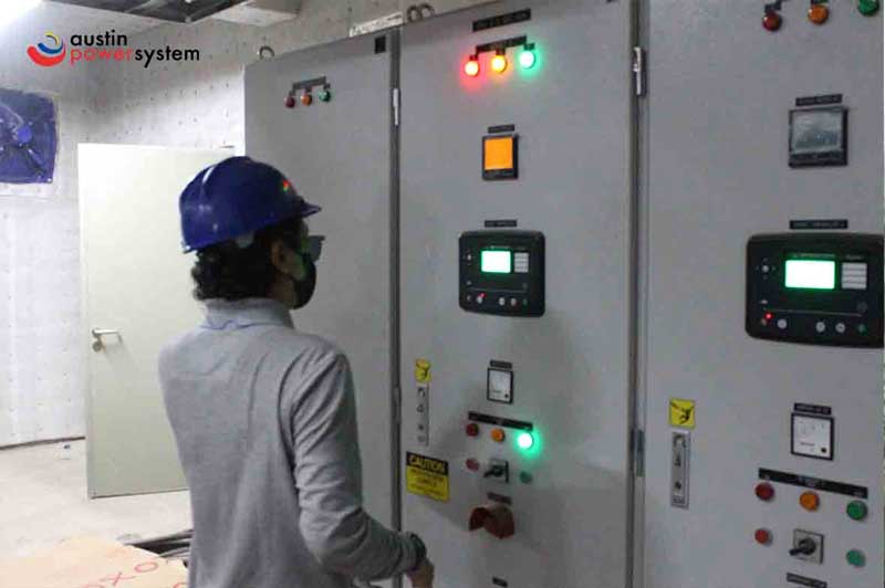 Sistem Prioritas Beban Otomatis saat Pasokan Genset Minimum
