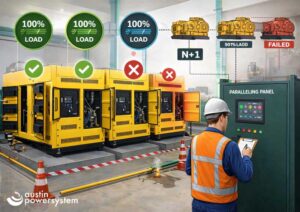 Menghitung Redundansi N+1 pada Sistem Generator Paralel