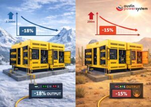 Pengaruh Ketinggian dan Suhu Lingkungan terhadap Output Generator
